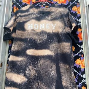 Bleached tshirt Honey
